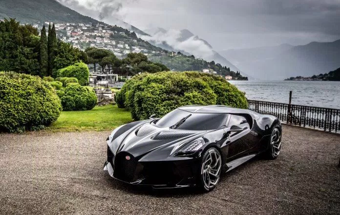 Mẫu siêu xe Bugatti La Voiture Noire. Ảnh: internet