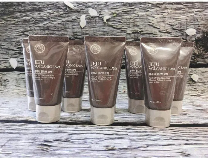 Mặt nạ dạng lột cho vùng mũi The Face shop Jeju Volcanic Lava Peel-off Clay Nose Mask
