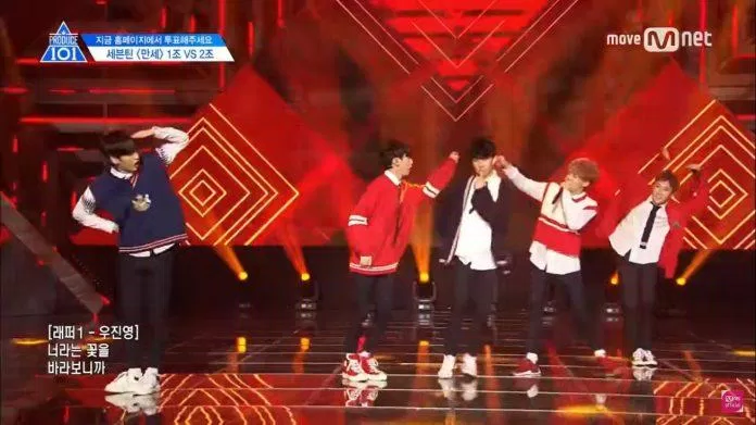 Thưc tập sinh "Produce 101" cover "Mansae" của SEVENTEEN (Nguồn: Mnet Official) Thưc tập sinh "Produce 101" cover "Mansae" của SEVENTEEN