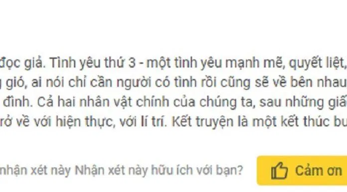 tình yêu thứ ba