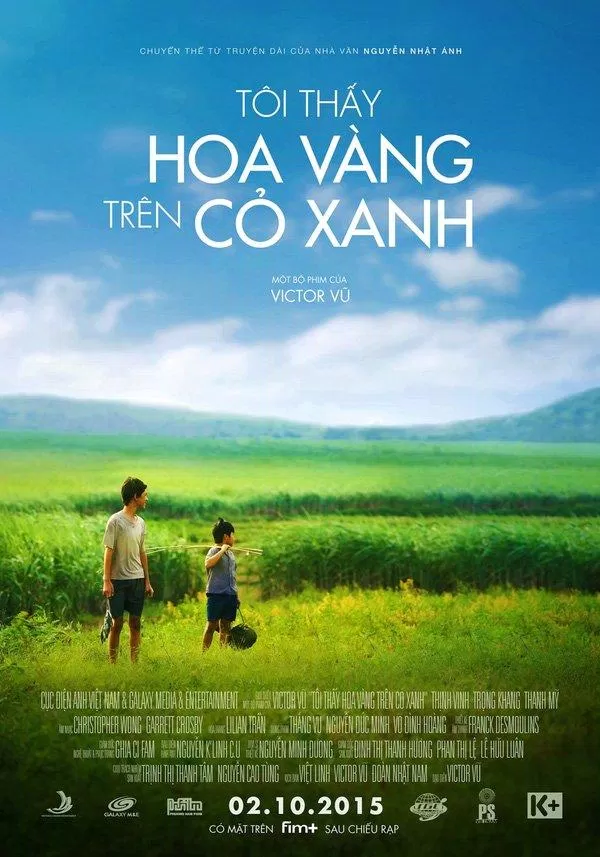 Tôi thấy hoa vàng trên cỏ xanh là cú bắt tay thành công của Victor Vũ- Nguyễn Nhật Ánh (Nguồn: Internet)