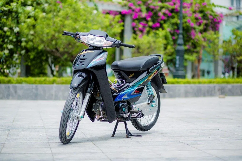 Mẫu xe độ Honda Wave Thái. Ảnh: Dũng Lê