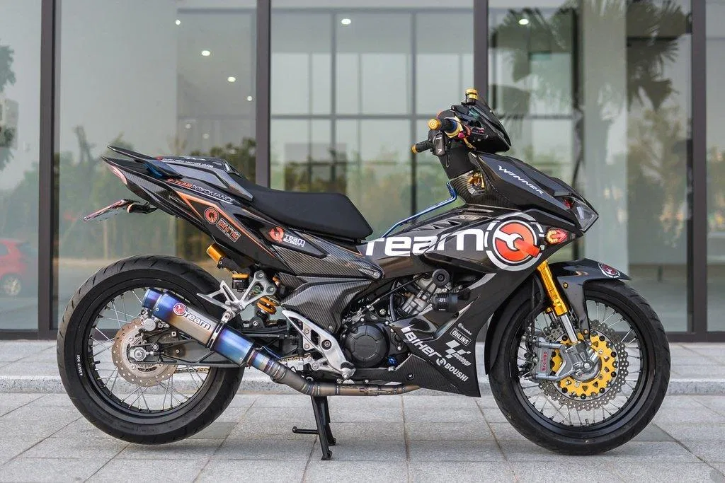 Mẫu xe Honda Winner X được độ lại. Ảnh: Nguyễn Hoàng Quân