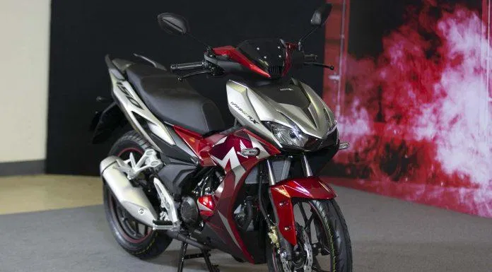 Mẫu xe Honda Winner X với thiết kế mới. Ảnh: internet
