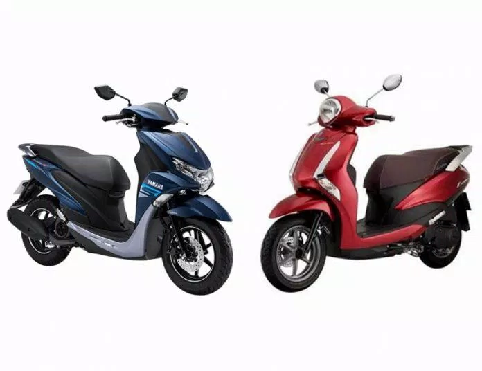 2 mẫu xe Yamaha Freego và Yamaha Latte. Ảnh: internet
