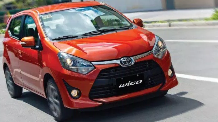 Mẫu xe Toyota Wigo. Ảnh: internet Mẫu xe Toyota Wigo. Ảnh: internet