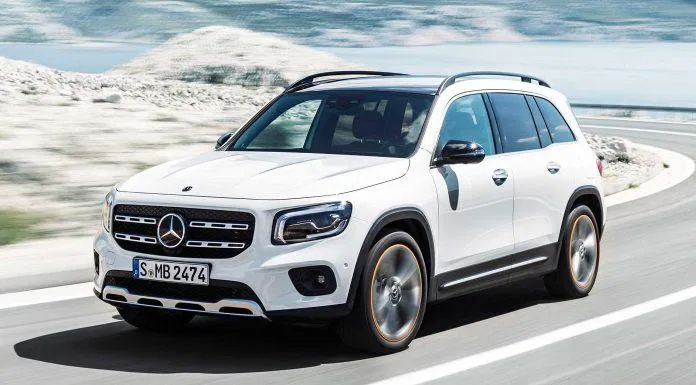 Mẫu xe Mercedes-Benz GLB 250. Ảnh: internet