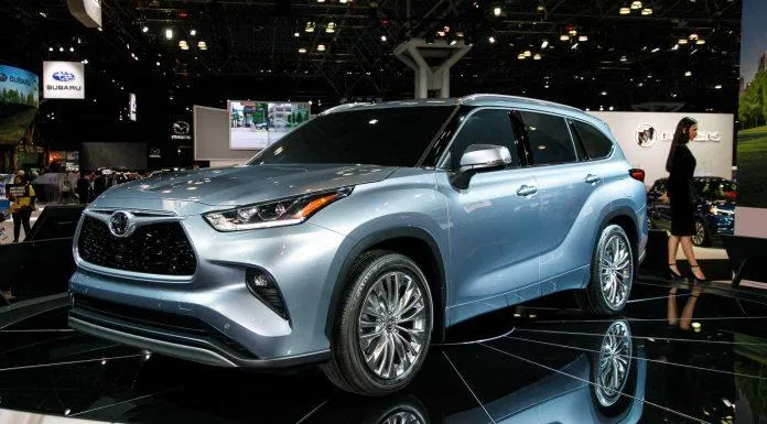 Mẫu xe Toyota Highlander 2020