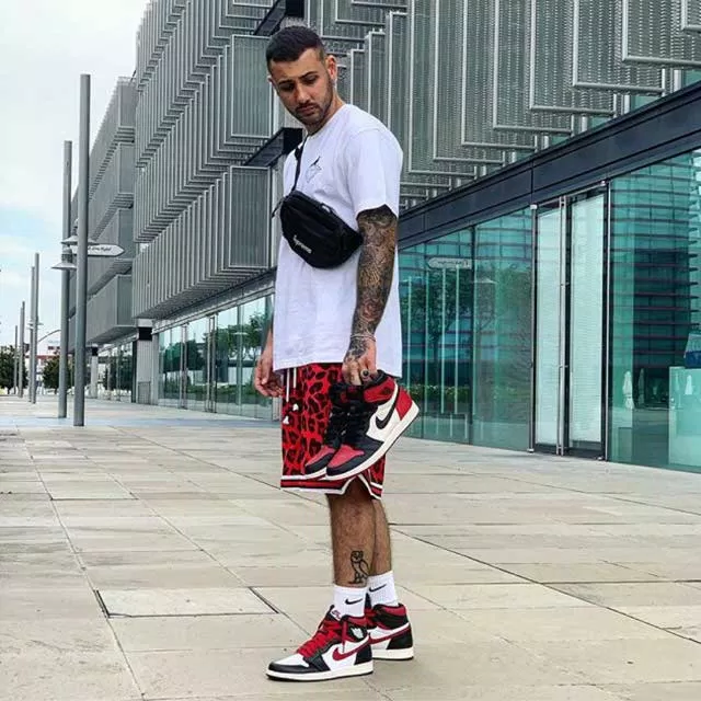 Giày Nike Air Jordan nổi bật với hai màu đỏ đen là chủ đạo. (nguồn ảnh: internet.) Giày Nike Air Jordan nổi bật với hai màu đỏ đen là chủ đạo. (nguồn ảnh: internet.)