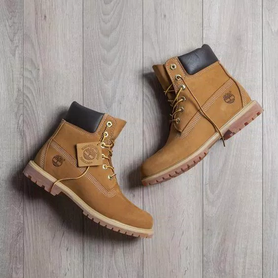 Điệu đà, quyến rũ với Boots timberland mà chẳng lo lạnh hay sợ bẩn. (nguồn ảnh: internet.)