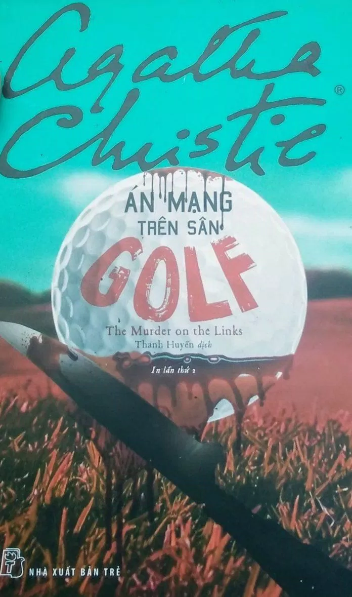 Bìa sách Án Mạng Trên Sân Golf Bìa sách Án Mạng Trên Sân Golf