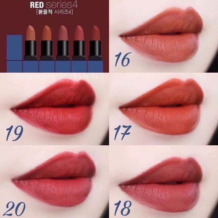 BBIA Last Lipstick Ver 4 với 5 màu son vô cùng thời thượng BBIA Last Lipstick Ver 4 với 5 màu son vô cùng thời thượng (Ảnh: Internet)