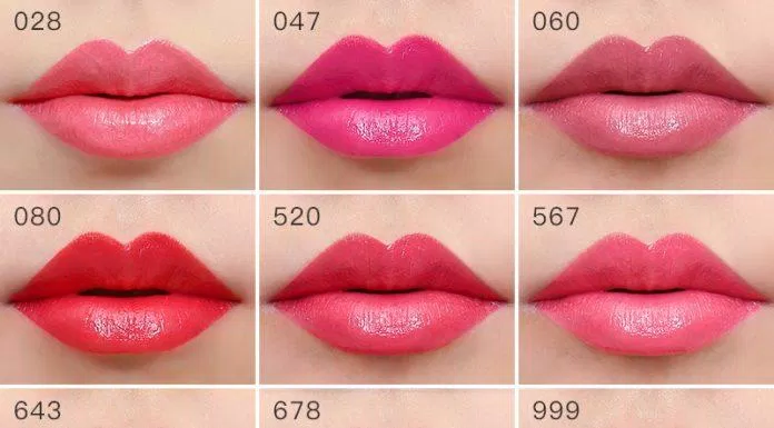 Sắc son vô cùng đa dạng của Rouge Dior Lipstick (Ảnh: Internet)