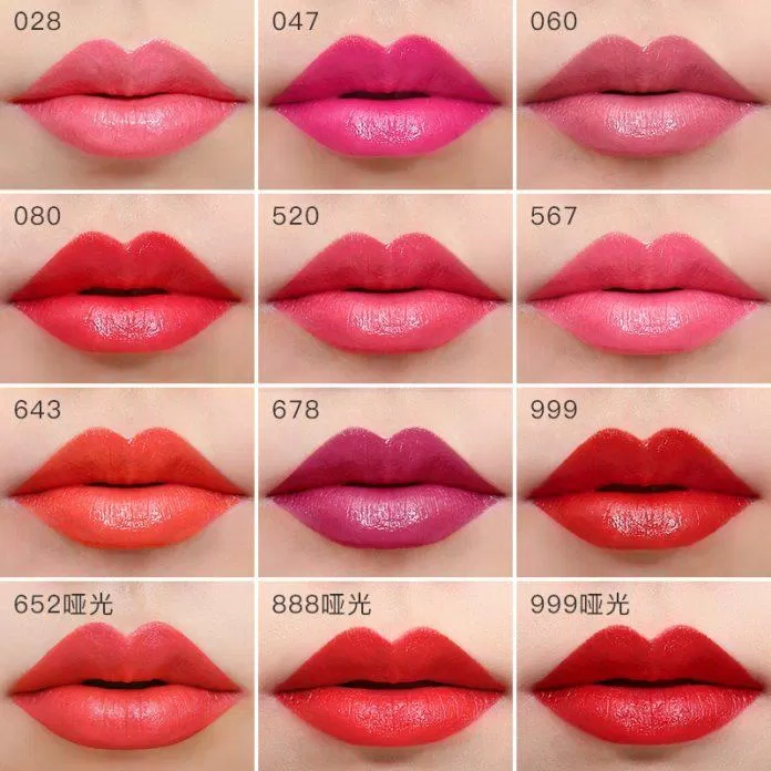 Sắc son vô cùng đa dạng của Rouge Dior Lipstick Sắc son vô cùng đa dạng của Rouge Dior Lipstick (Ảnh: Internet)