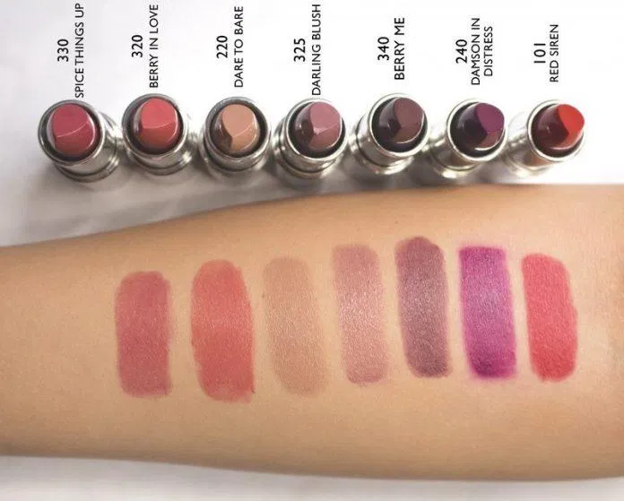 Bảng màu son The Body Shop Color Crush Bảng màu son The Body Shop Color Crush (Ảnh: Internet)