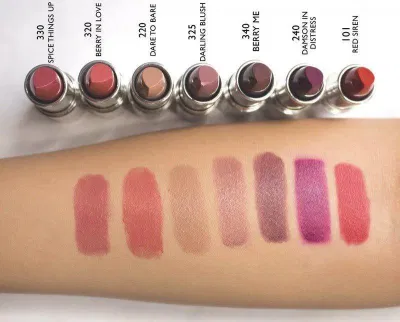 Bảng màu son The Body Shop Color Crush Bảng màu son The Body Shop Color Crush (Ảnh: Internet)