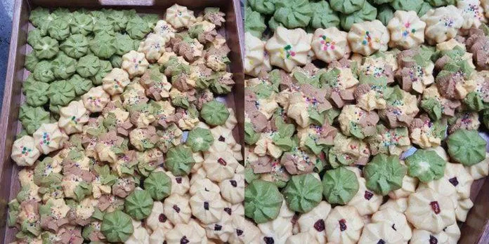 Cookies ba màu