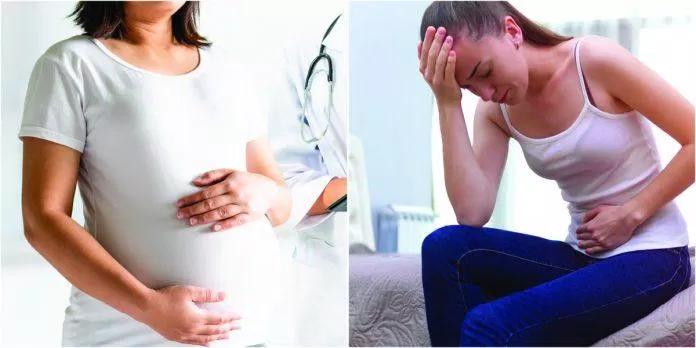 Khoảng thời gian nhạy cảm trong kỳ kinh nguyệt hoặc tháng thai kỳ sẽ làm thay đổi hoạt động của các hormone, từ đó dễ gây hình thành mụn bọc. (Ảnh: Internet)