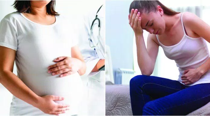 Khoảng thời gian nhạy cảm trong kỳ kinh nguyệt hoặc tháng thai kỳ sẽ làm thay đổi hoạt động của các hormone, từ đó dễ gây hình thành mụn bọc. (Ảnh: Internet)