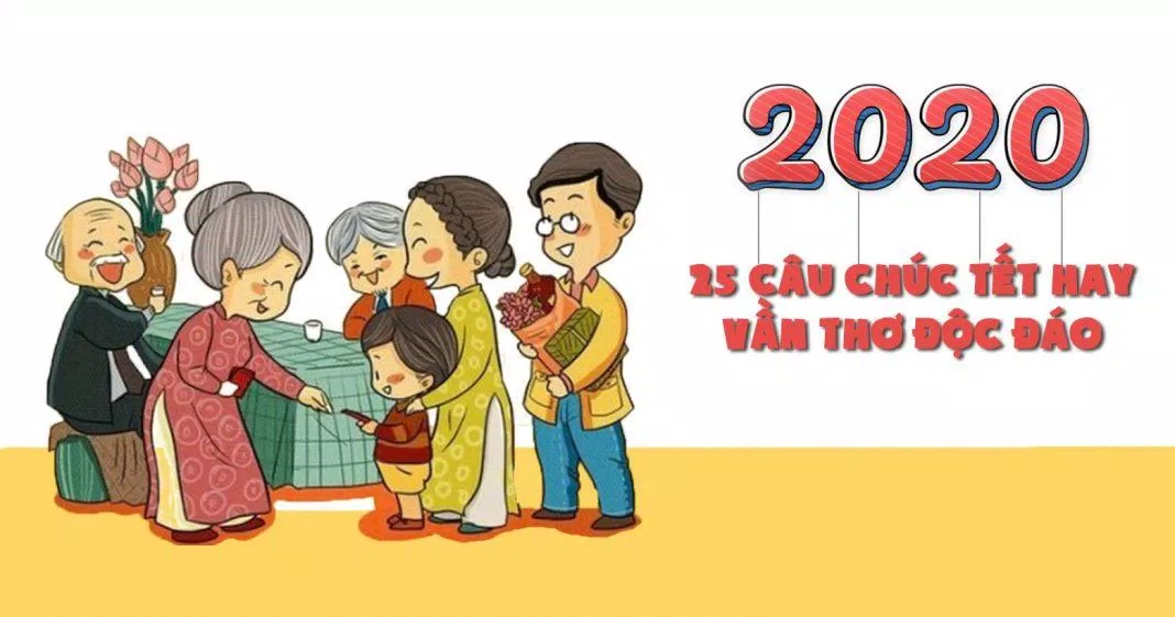 câu chúc Tết 2020 hay vần điệu