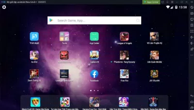 Cuối cùng là bạn có thể bắt đầu sử dụng NoxPlayer rồi. Ảnh: BlogAnChoi