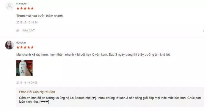 Đánh giá của khách hàng về sản phẩm trên Shopee đánh giá