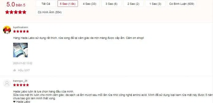 đánh giá hadalabo 2