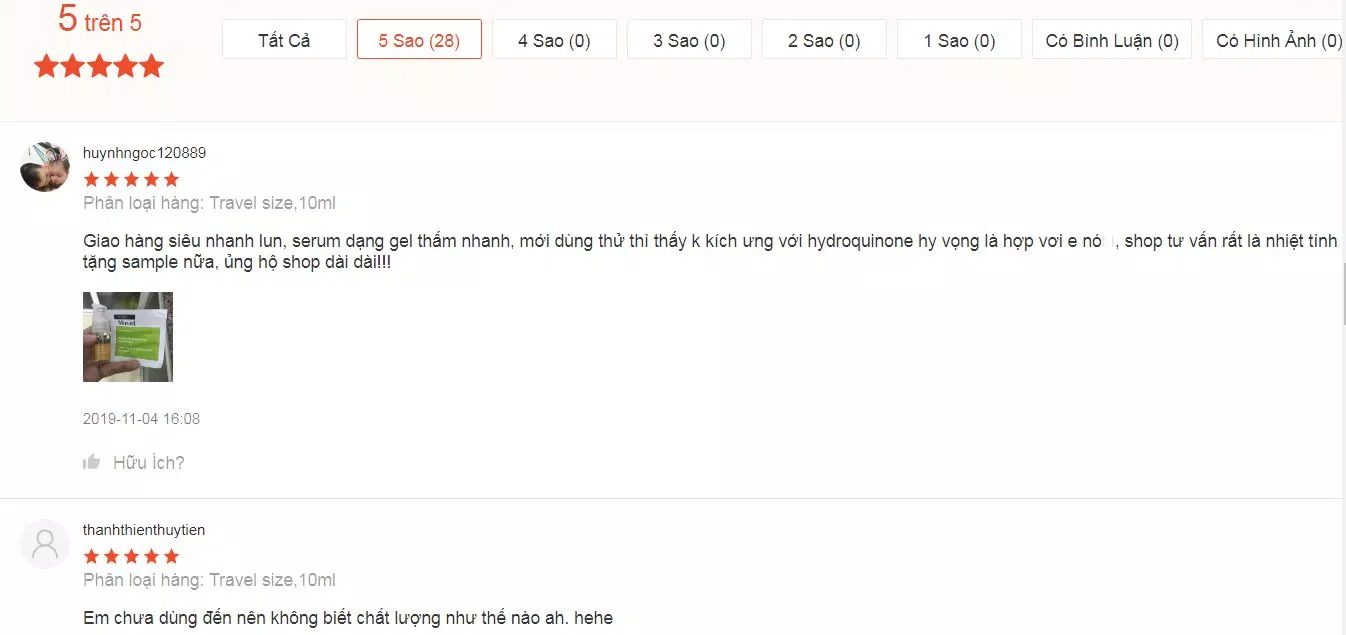 đánh giá đánh giá murad 2