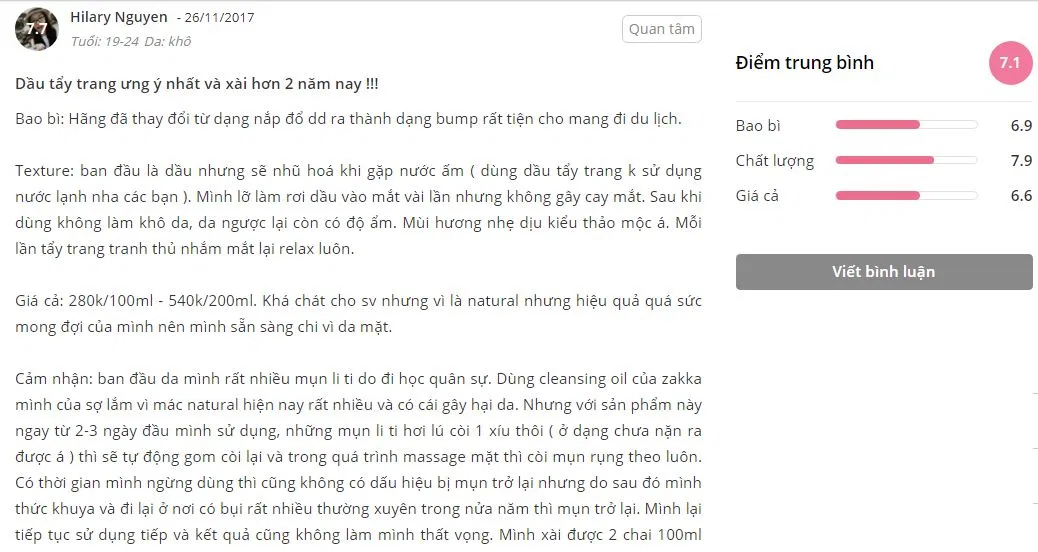 đánh giá đánh giá zakka 2