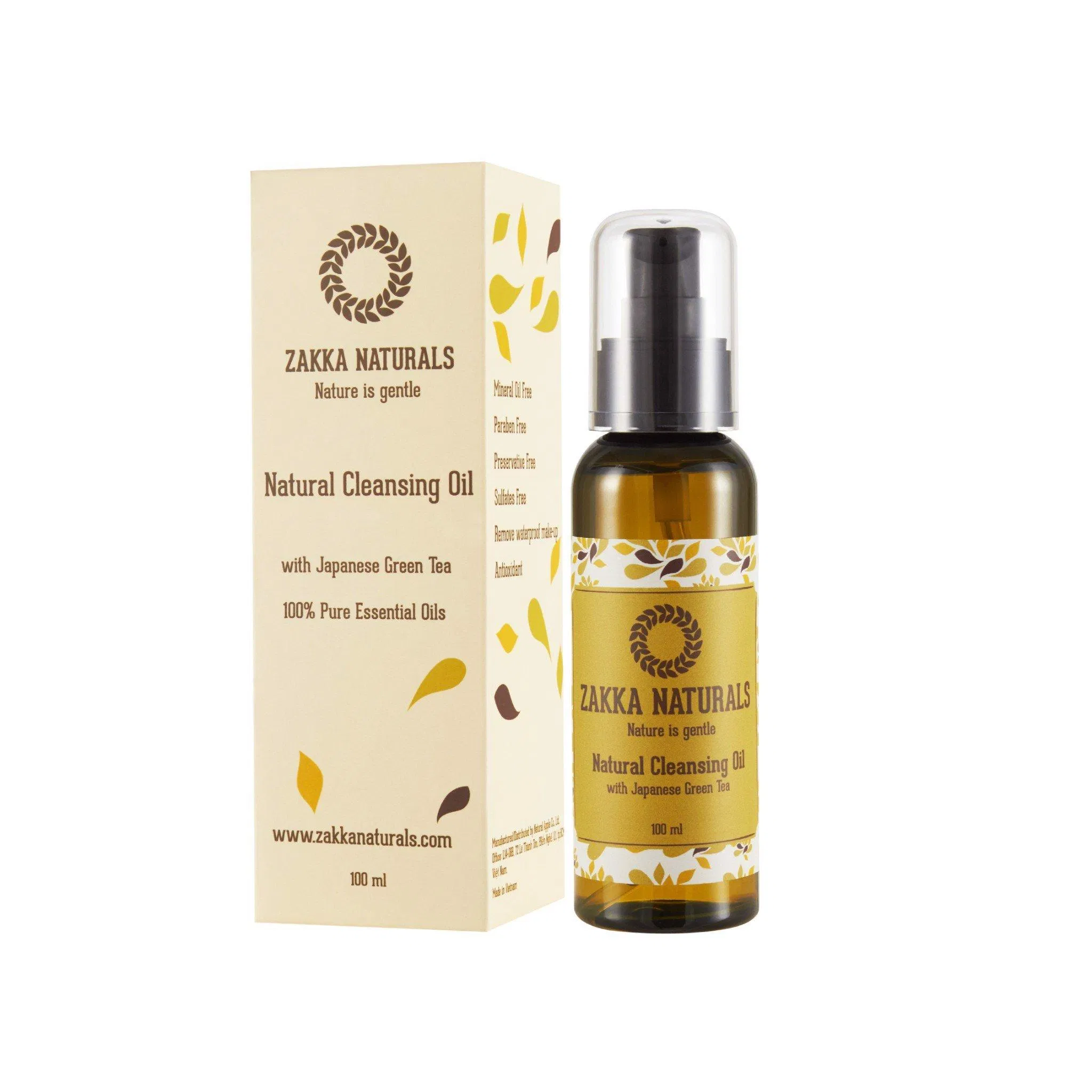 Natural Cleansing Oil dầu tẩy trang zakka