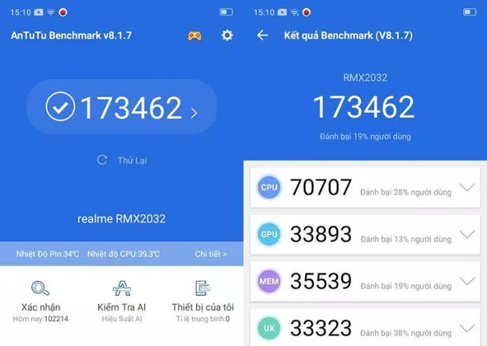 Một số phần mềm kiểm tra hiệu năng của máy. Ảnh: internet