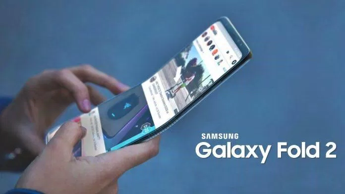 Hình ảnh được cho là của Galaxy Fold 2. Ảnh: internet