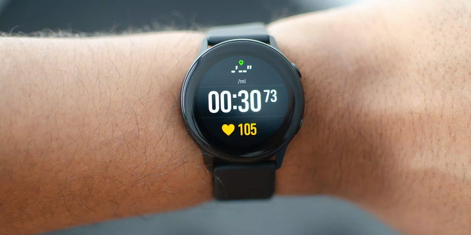 Mẫu đồng hồ Samsung Galaxy Watch Active. Ảnh: internet