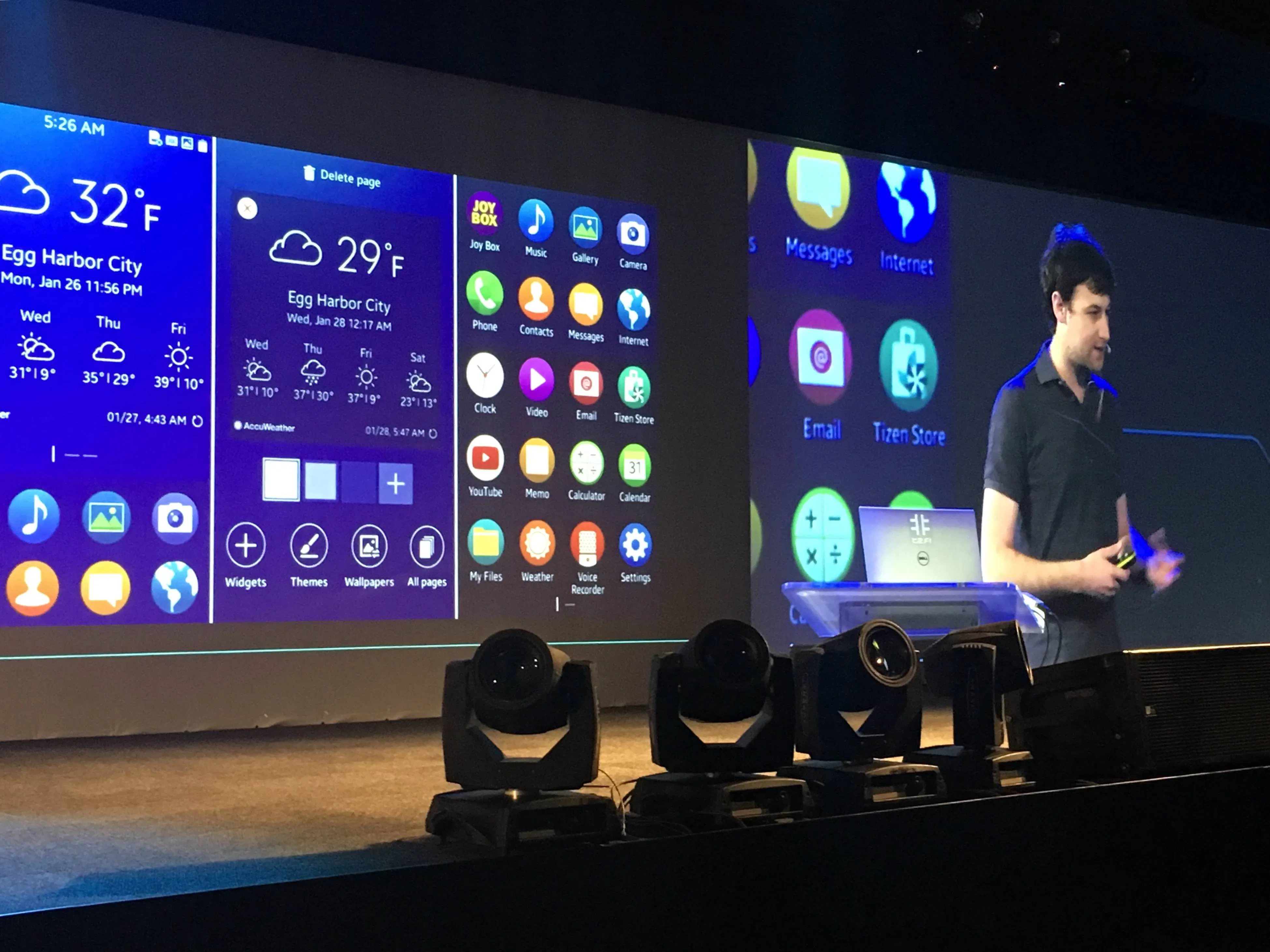 Hệ điều hành Tizen xuất hiện trên nhiều thiết bị. Ảnh: internet