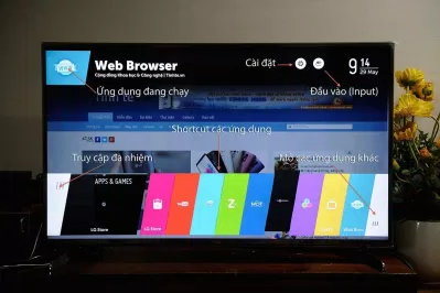 webOS xuất hiện nhiều trên các mẫu smart TV. Ảnh: internet
