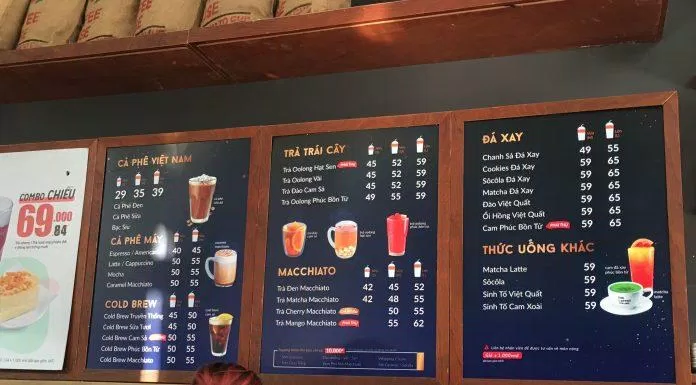 Menu phong phú dễ dàng lựa chọn ( Ảnh: BlogAnChoi)