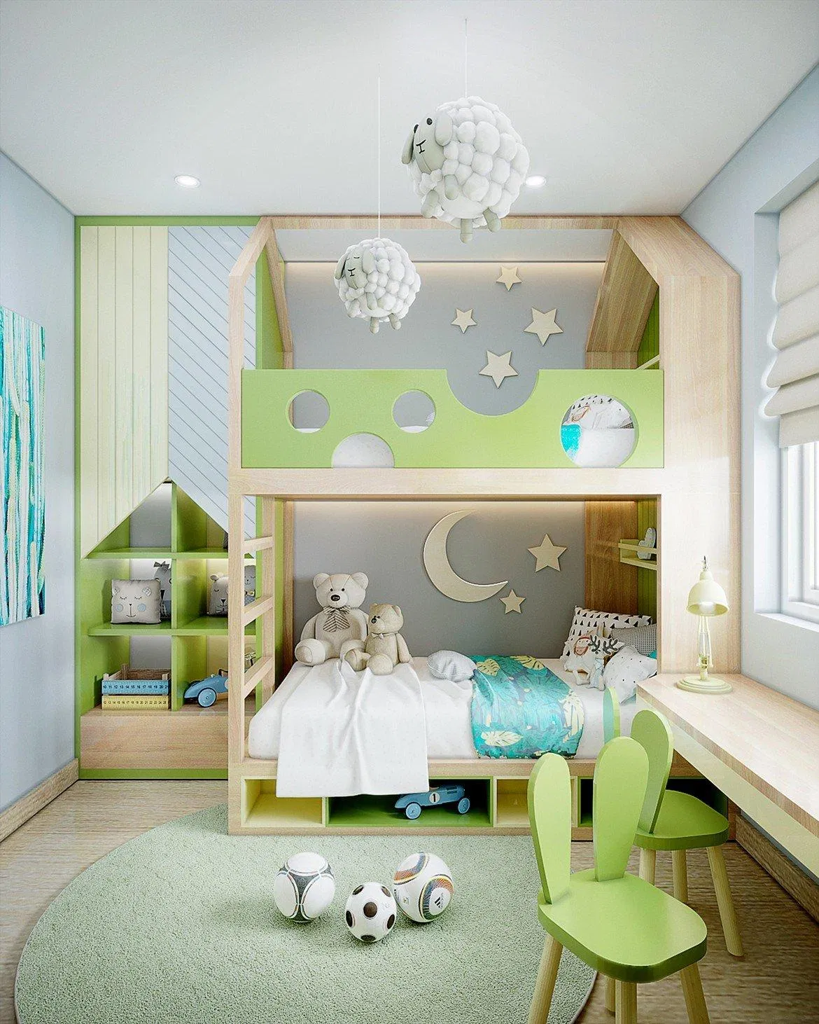 phòng ngủ trẻ em picity