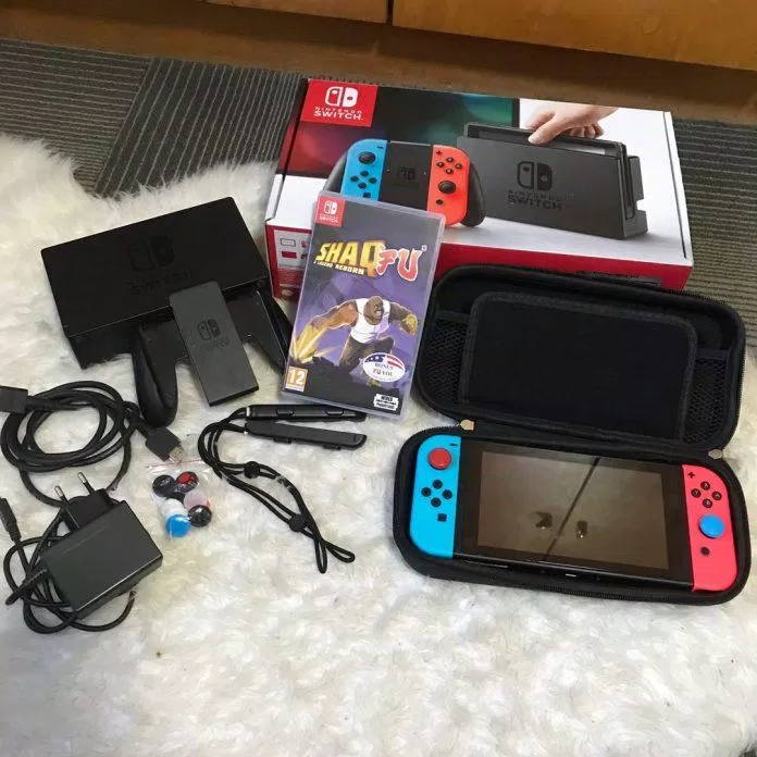 Full set 1 bộ máy Nintendo Switch