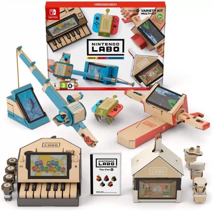 Làm thủ công đơn giản với Nintendo Labo