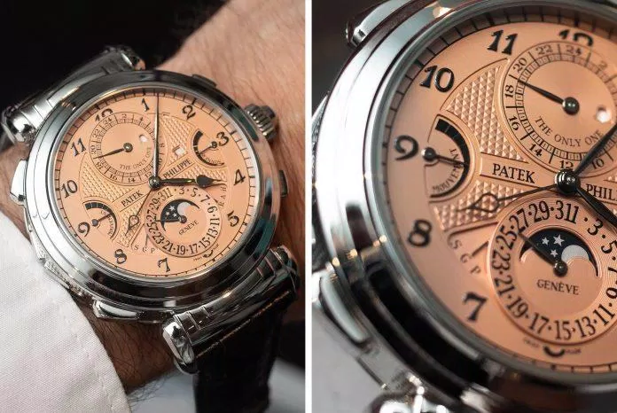 Patek Philippe Grandmaster Chime tham chiếu 6300A-010- lập kỷ lục đồng hồ đeo tay đắt nhất thế giới. (Nguồn: Internet).