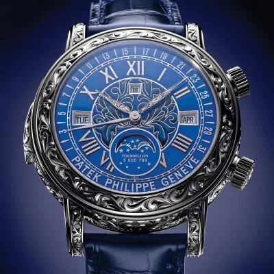 Patek Philippe Skymoon Tourbillon Ref. 6002. (Nguồn: Internet).