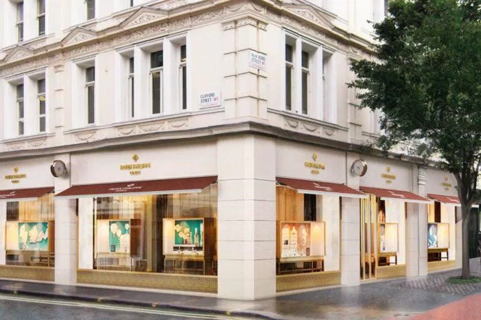 Salon Patek Philippe đặt trụ sở tại Bond Street London. (Nguồn: Internet).