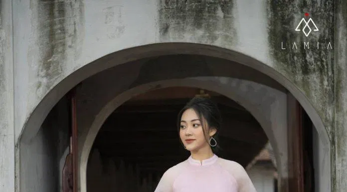 Thương hiệu áo dài Lamia (ảnh: Internet)