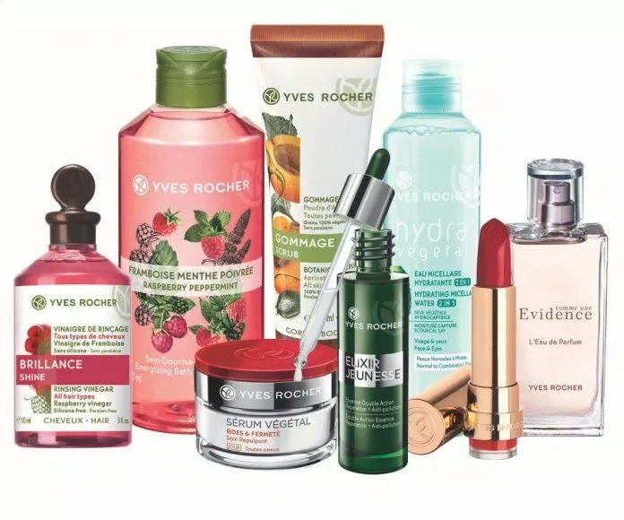 Những dòng sản phẩm chăm sóc da, cơ thể và trang điểm, nước hoa của Yves Rocher 