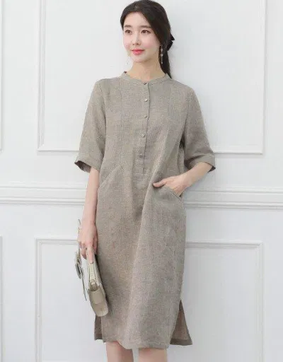 Những chiếc đầm suông, rộng như này sẽ góp phần "dìm dáng" bạn đáng kể đó. (Nguồn: Internet)