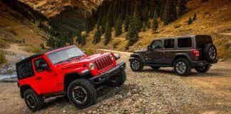 Jeep Wrangler cho khả năng off-road tốt. Ảnh: internet