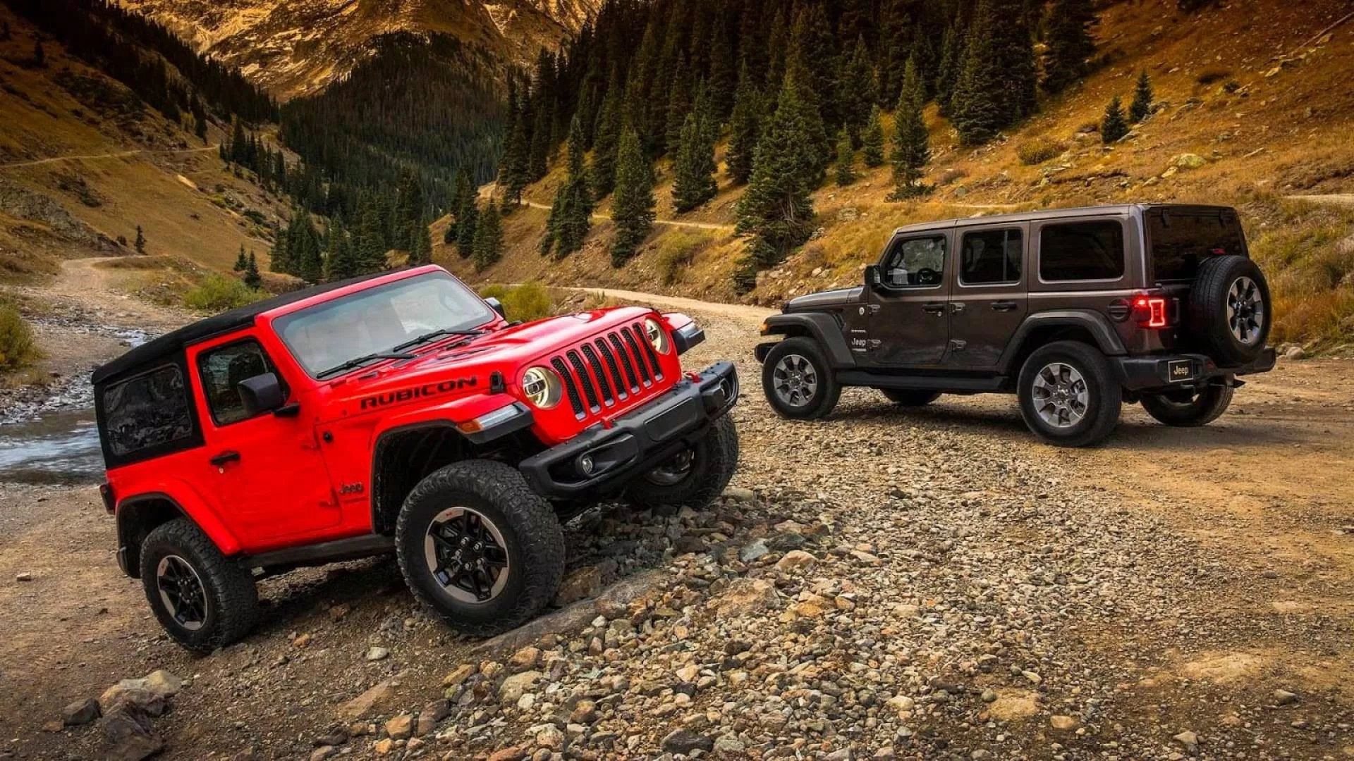 Jeep Wrangler cho khả năng off-road tốt. Ảnh: internet