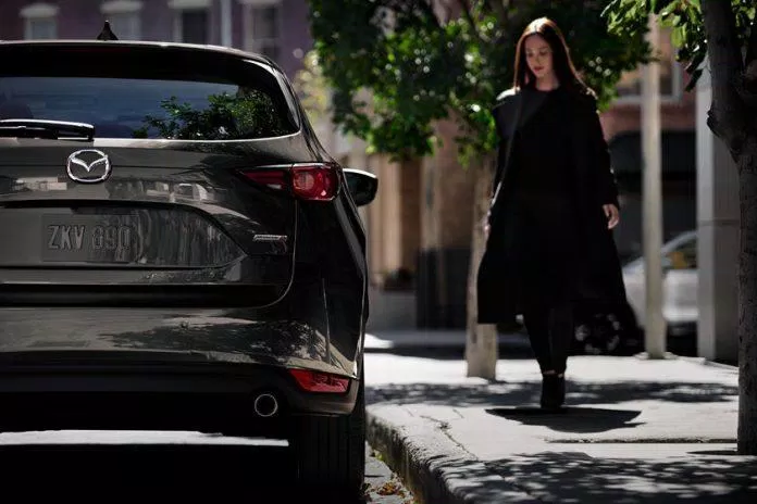 Phần đuôi của Mazda CX-5. Ảnh: internet