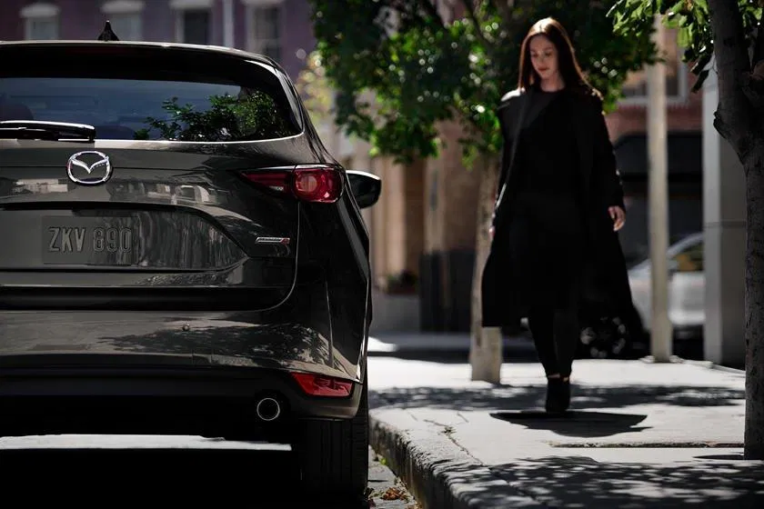 Phần đuôi của Mazda CX-5. Ảnh: internet