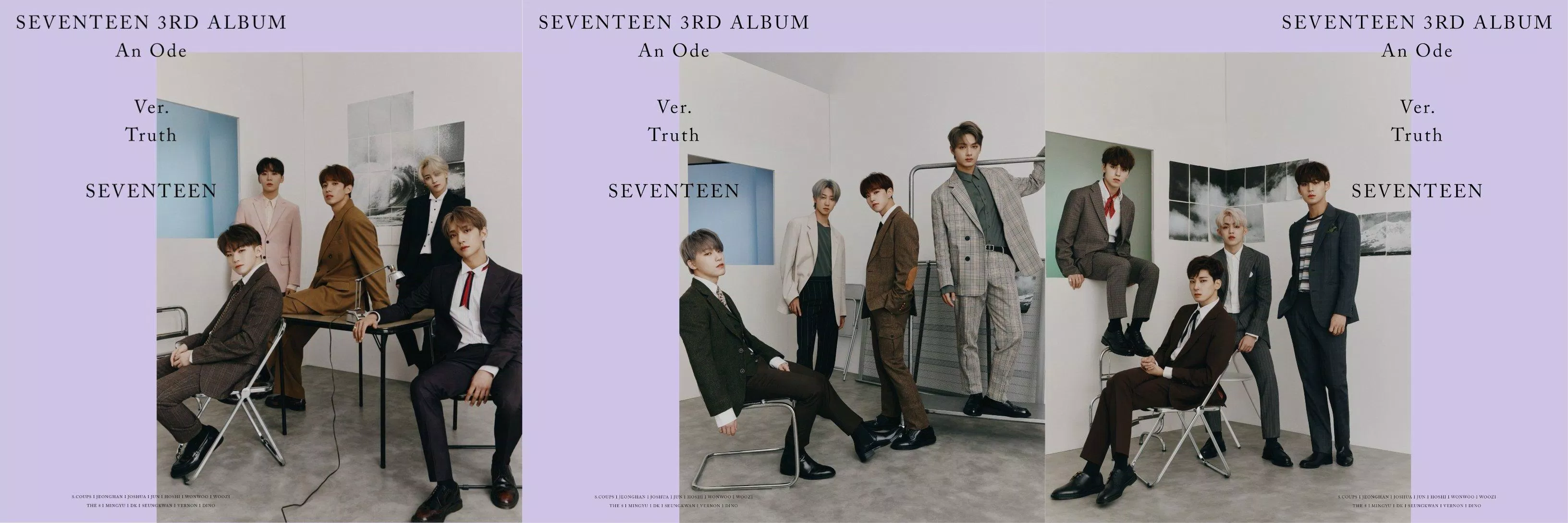 3 nhóm unit SEVENTEEN 